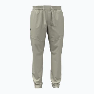 Spodnie męskie Under Armour Vibe Woven Jogger khaki base / black Szary