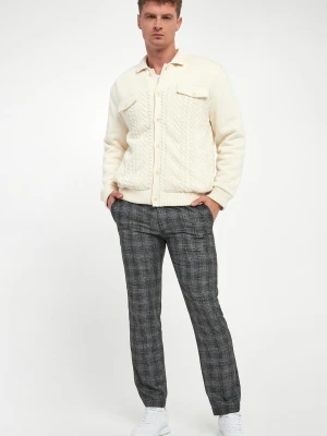 Spodnie męskie w kratkę Sake JOOP!