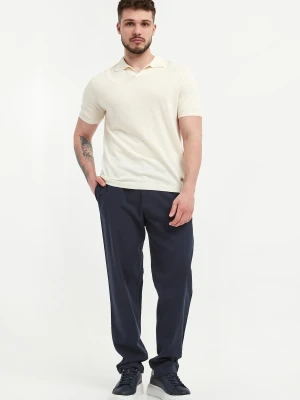 Spodnie męskie z lnem ARMANI EXCHANGE