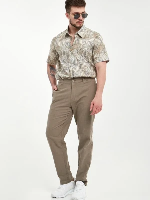 Spodnie męskie z lnem ARMANI EXCHANGE