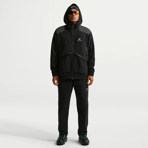 Spodnie męskie z tkaniny Nike Air Max - Czerń