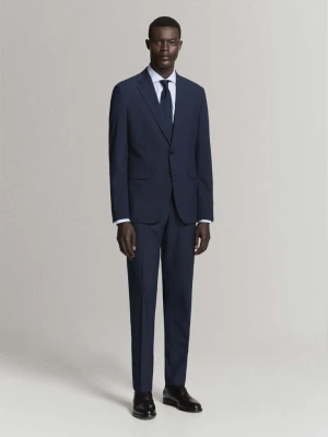 Spodnie garniturowe Milan slim fit ciemnogranatowy - Mężczyzna - - MANGO MAN