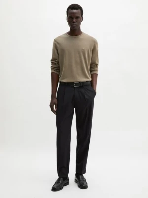 Spodnie model Belsbo plisy luźne Marc O'Polo