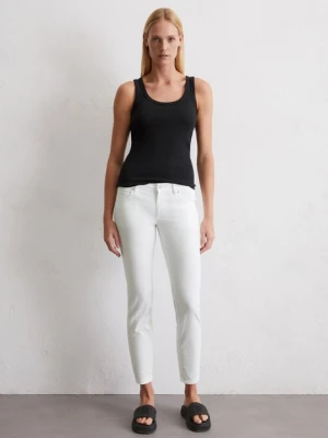 Spodnie model Lulea slim cropped Marc O'Polo modrá