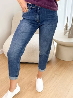 Spodnie Mom Fit Denim Blue ClothStore
