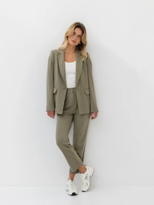 SPODNIE NANCY OLIWKA S - Flawless