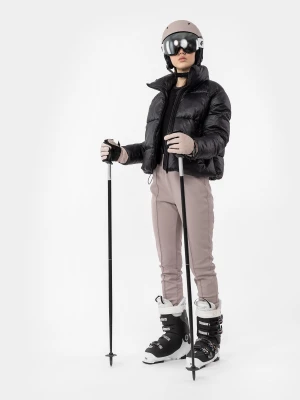Spodnie narciarskie 4FPro membrana 10000 damskie - beżowe