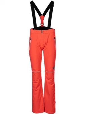 Peak Mountain Spodnie narciarskie "Aclusaz" w kolorze czerwonym rozmiar: S