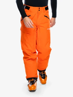 Spodnie narciarskie adidas TERREX Xperior 2L Insulated Tech Pants - semi impact orange/white