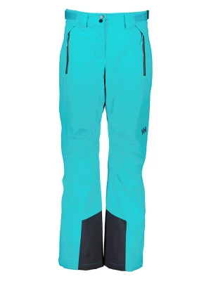 Helly Hansen Spodnie narciarskie "Alphelia" w kolorze turkusowym rozmiar: S