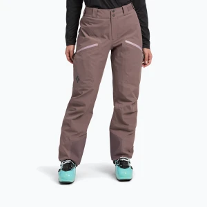 Spodnie narciarskie damskie Black Diamond Recon Insulated dark mauve