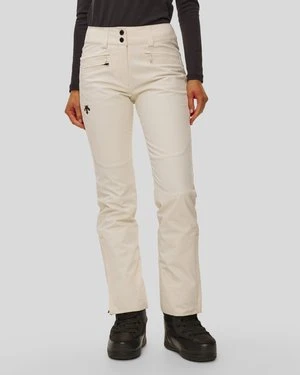 Spodnie Narciarskie Damskie Descente Insulated Pants Beżowe