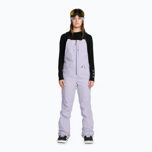 Spodnie narciarskie damskie Volcom Swift Bib Overall lavender aura
