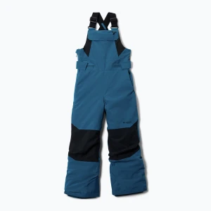 Spodnie narciarskie dziecięce Columbia Holcomb Grove Bib phoenix blue / black