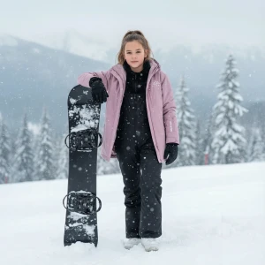 Spodnie narciarskie dziecięce KADVA Skiro Pants czarny