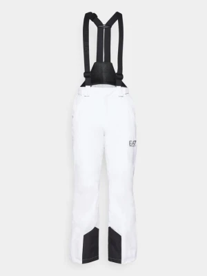 Spodnie narciarskie EA7 Emporio Armani biały