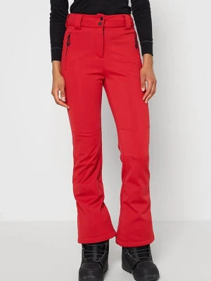 Spodnie narciarskie EA7 Emporio Armani czerwony