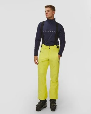 Spodnie Narciarskie Męskie Descente Smooth Pants żółte