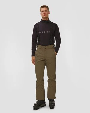 Spodnie Narciarskie Męskie Descente Swiss Wide Pants Zielone