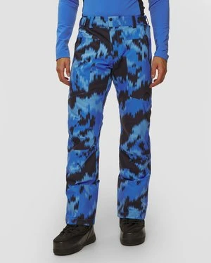 Spodnie Narciarskie Męskie J.lindeberg Clarke Pant Printed Niebiesko-czarne J Lindeberg