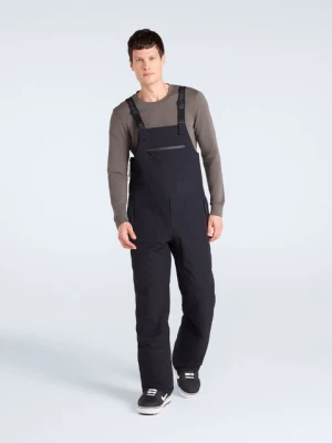 Spodnie narciarskie Powder Mens Bib Front - Black Animal