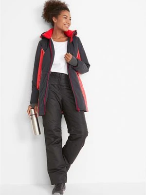 Spodnie narciarskie termoaktywne, straight, hydrofobowe bonprix