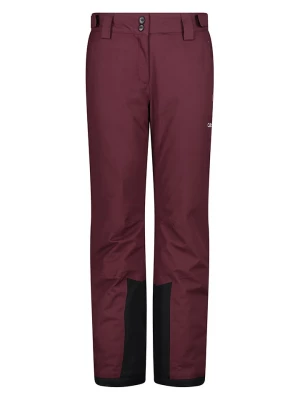 CMP Spodnie narciarskie w kolorze bordowym rozmiar: 42