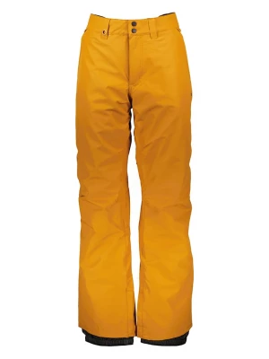 Quiksilver Spodnie narciarskie w kolorze musztardowym rozmiar: S