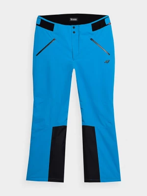 4F Spodnie narciarskie w kolorze niebiesko-czarnym rozmiar: M