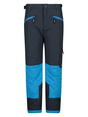 CMP Spodnie narciarskie w kolorze turkusowo-ciemnoszarym rozmiar: 110