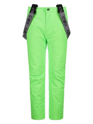 CMP Spodnie narciarskie w kolorze zielonym rozmiar: 110