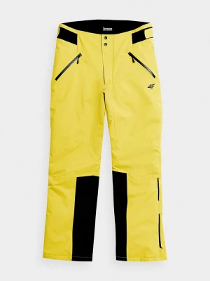 4F Spodnie narciarskie w kolorze żółto-czarnym rozmiar: S