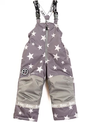 HULABALU Spodnie narciarskie "X-Stars" w kolorze szarym rozmiar: 86