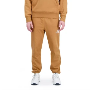 Spodnie New Balance MP31539TOB - brązowe