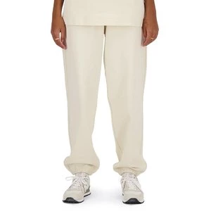 Spodnie New Balance WP41513LIN - beżowe