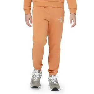 Spodnie New Balance YP31508SEI - pomarańczowe