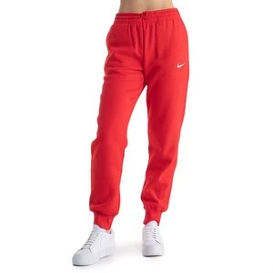 Spodnie Nike Sportswear Phoenix Fleece FZ7626-657 - czerwone