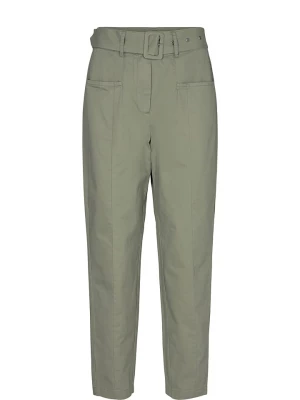 NÜMPH Spodnie "Nudrew" w kolorze oliwkowym rozmiar: 34