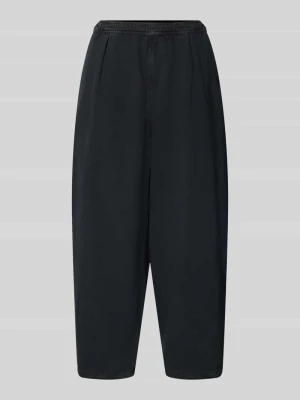 Spodnie o kroju barrel fit model 'LYCAZ' American Vintage Antracytowy