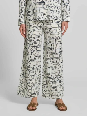 Spodnie o kroju loose fit o szerokości, z czystego lnu Tommy Hilfiger