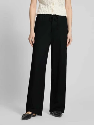 Spodnie o kroju loose fit o szerokości z mieszanki wiskozy model 'JANY' Only