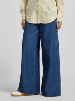 Spodnie o kroju loose fit z mieszanki bawełny organicznej i lyocellu model 'KELAANI' ARMEDANGELS