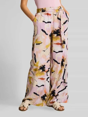 Spodnie o kroju loose fit z mieszanki wiskozy Tom Tailor