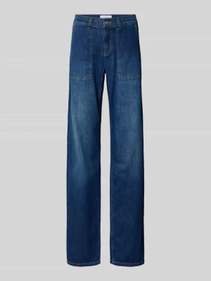 Spodnie o kroju prostym z naszywanymi kieszeniami Model 'Liz Urban' Angels