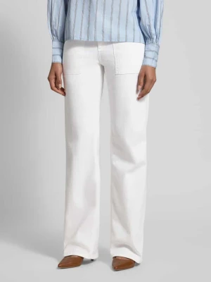 Spodnie o kroju prostym z naszywanymi kieszeniami Model 'Liz Urban' Angels