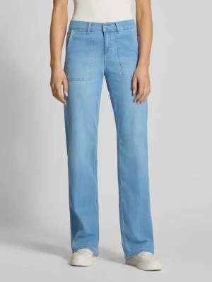 Spodnie o kroju prostym z naszywanymi kieszeniami Model 'Liz Urban' Angels