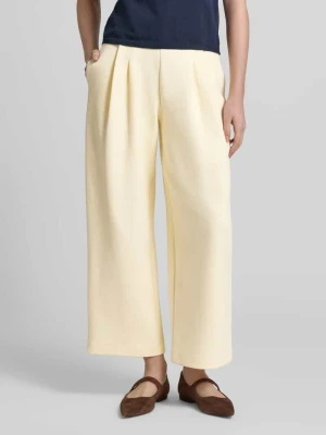 spodnie o kroju regular fit o szerokości z mieszanki bawełny model 'ACANTO' MAX&Co.