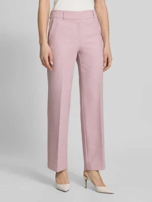 Spodnie o kroju regular fit, szerokość, z dodatkiem wiskozy, model 'RITA' Selected Femme