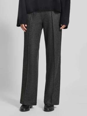 Spodnie o kroju regular fit z dodatkiem wełny model ‘AVA’ CAMBIO