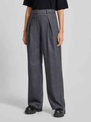 Spodnie o kroju regular fit z dodatkiem wełny i wiskozy model ‘C_TAFLONG’ Boss Orange